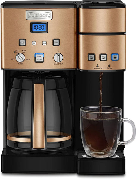 coffeemaker with single-serve option