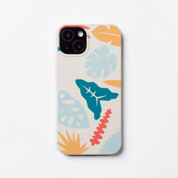 phone case with leaves on it