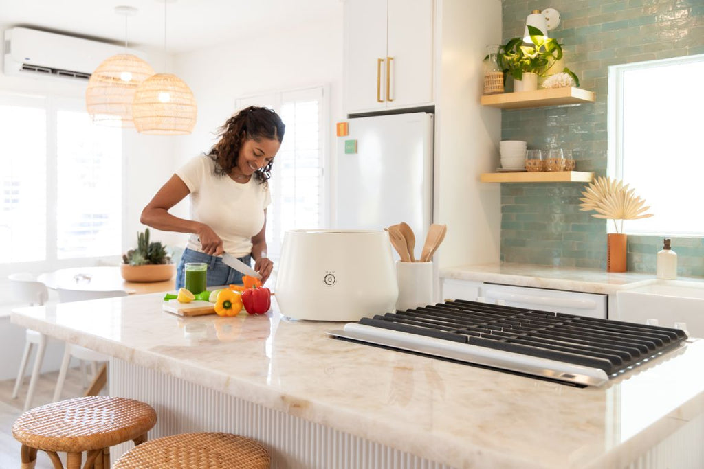 electric washing machines in kitchen