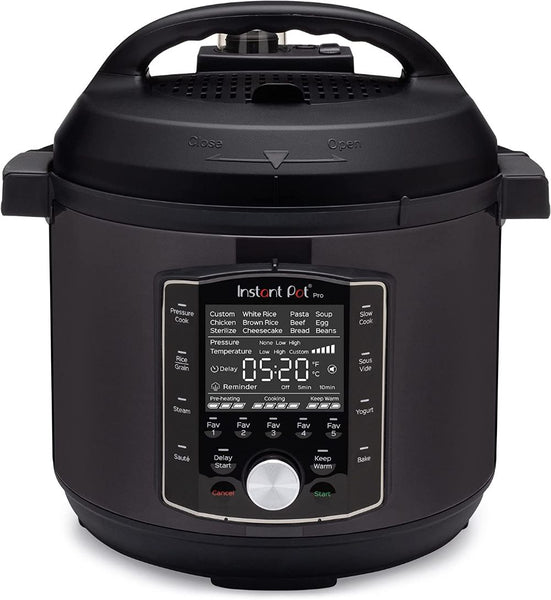 black multi-function pressure cooker