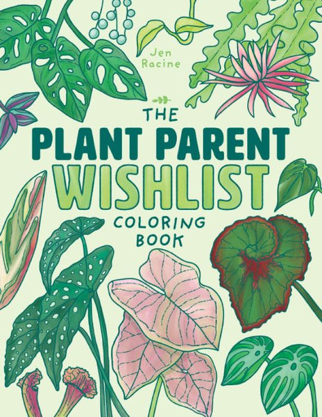 coloring book for plant parents