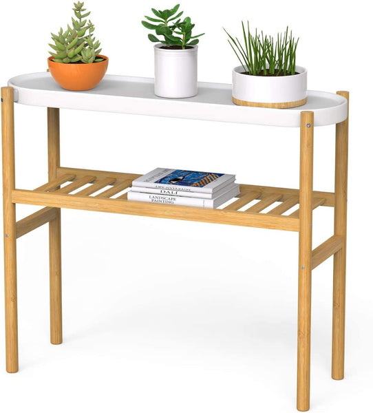 Bamboo plant stand for wife
