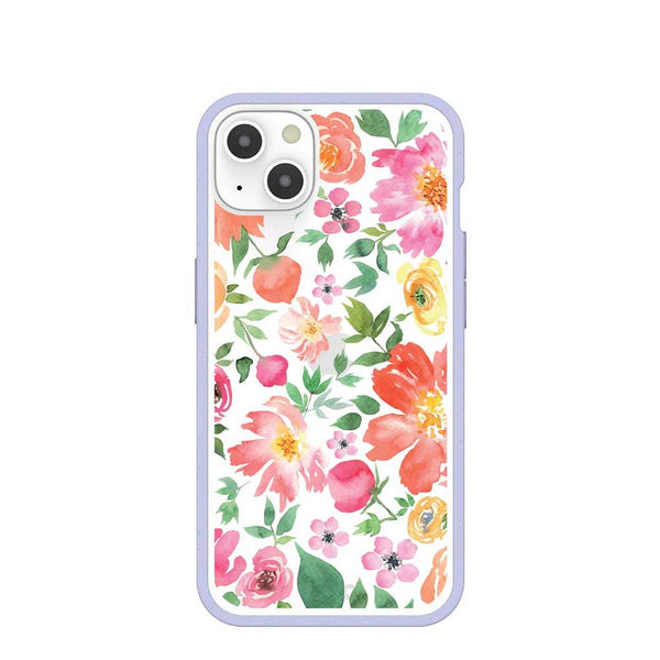 iphone case with floral pattern on it