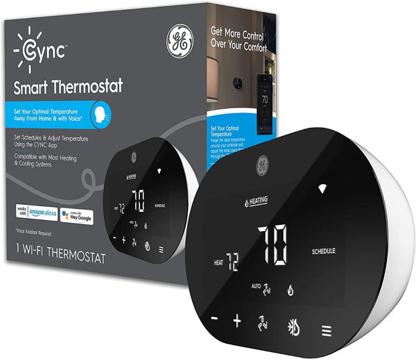 smart thermostat in box