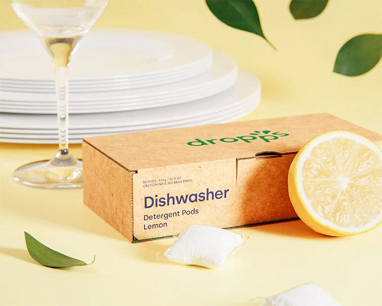 Waste free dishwasher capsules