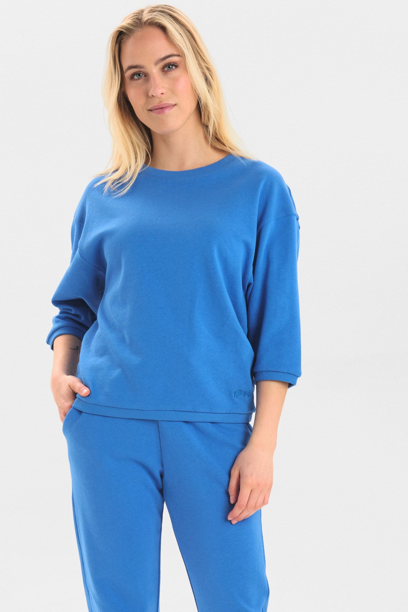 NUBRIANNI BLOUSE - Palace Blue – Numph COM