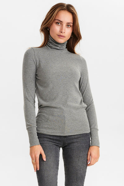 NUBOWIE ROLLNECK RIB - NOOS - Caviar