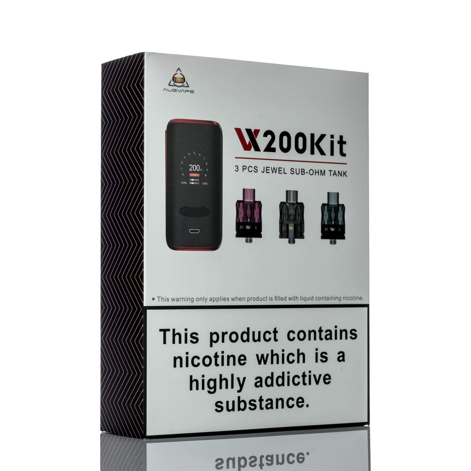 Augvape Vx0 0w Box Mod And Kit Dovaping