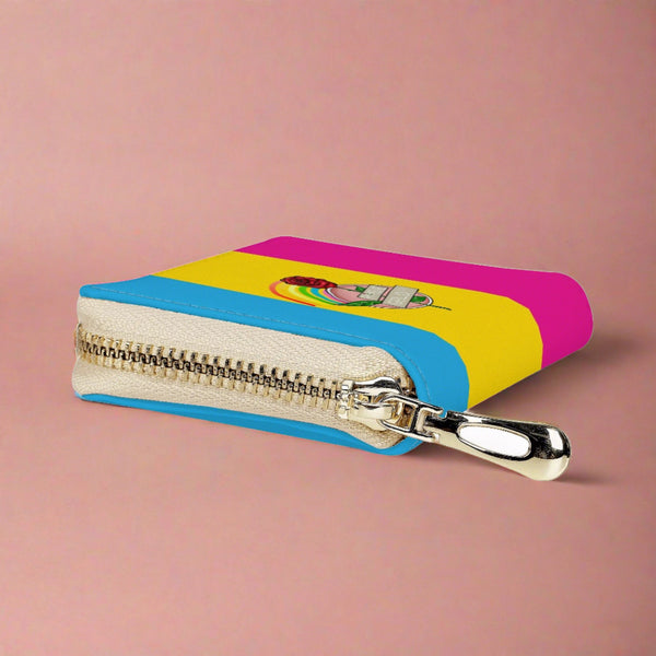 pansexual card holder Wallet for lgbt pride