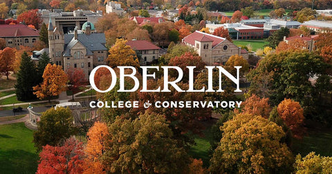 Oberlin College Campus Arial View