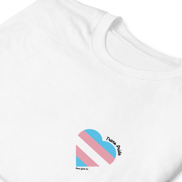 Trans Pride heart T shirt