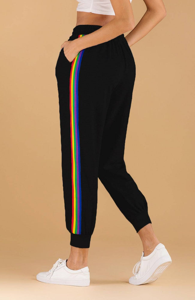 
            
                Load image into Gallery viewer, Middle Waist Jogger Style Pride Trousers
            
        