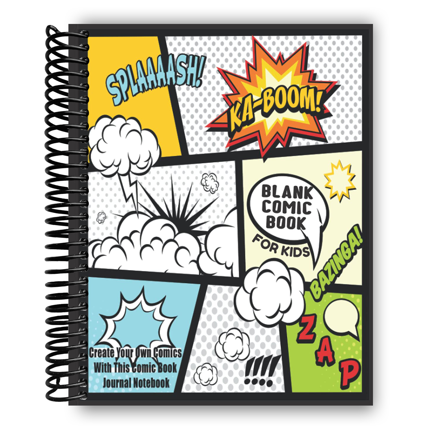 Paperback Blank Kid Books for Kids to Write Stories - Make Your Own Comic Book or Flipbook, Draw, illustrate, Create Small Recipe, Diary Journals 32