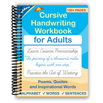 Buy Let's Learn Cursive Handwriting Workbook for Teens: Exercises