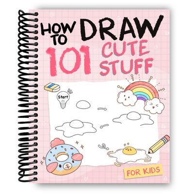 The Drawing Book for Kids: 365 Daily Things To Draw Step By Step