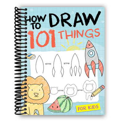 The Drawing Book for Kids: 365 Daily Things to Draw, Step by Step (Woo –  Lay it Flat Publishing Group