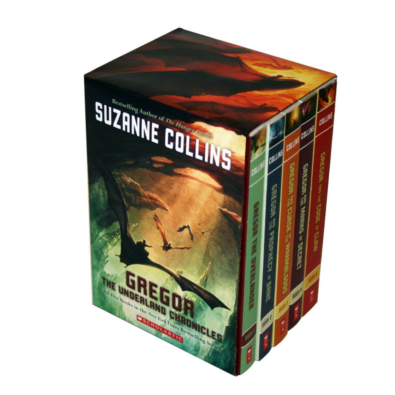 Suzanne Collins The Underland Chronicles 5 Books Set (1-5) Gregor The Overlander