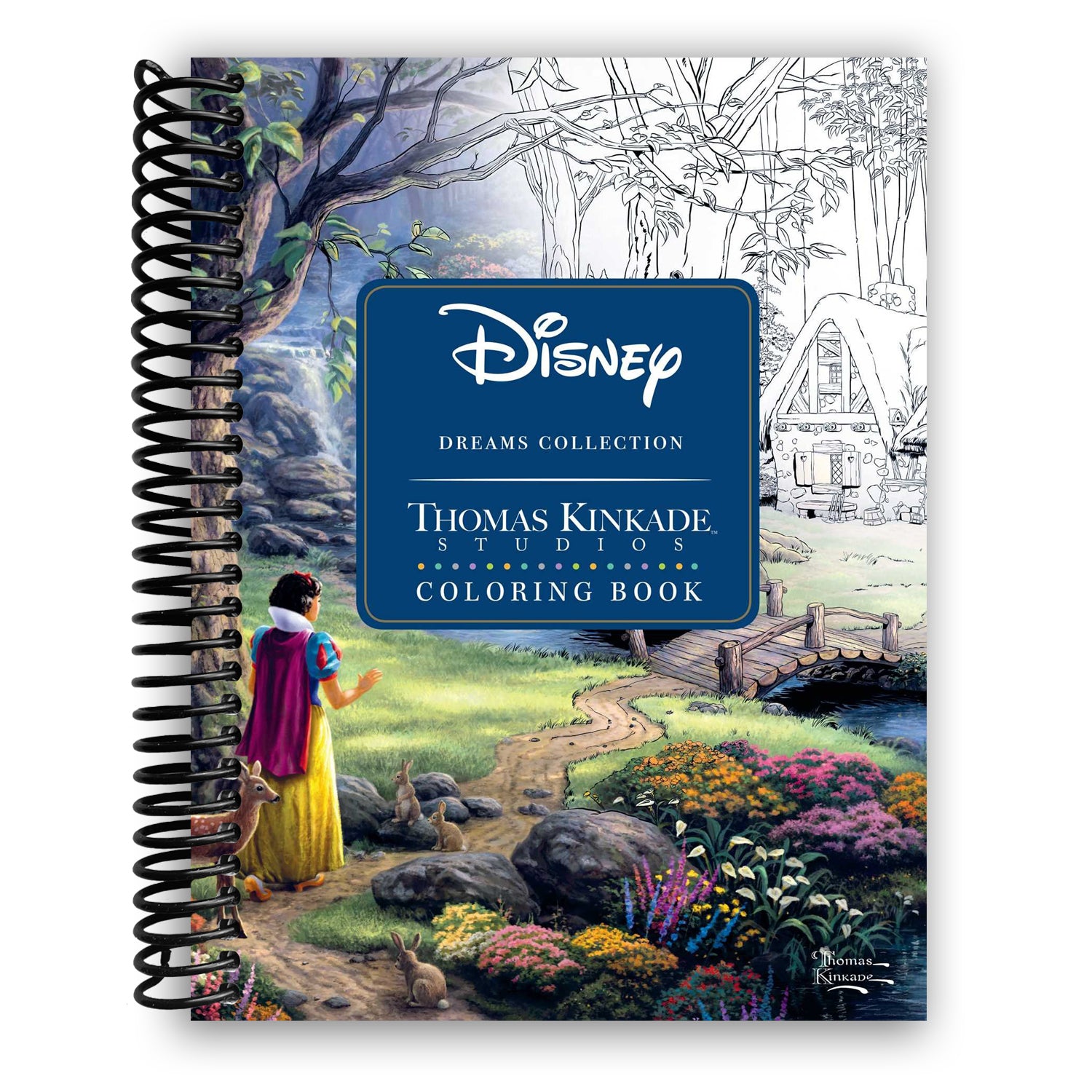 Disney Dreams Collection Thomas Kinkade Studios Coloring Book [Book]