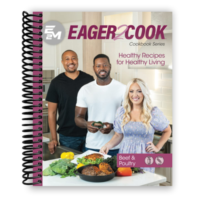 Eager 2 Cook, Healthy Recipes for Healthy Living: Seafood & Salads (Sp –  Lay it Flat Publishing Group