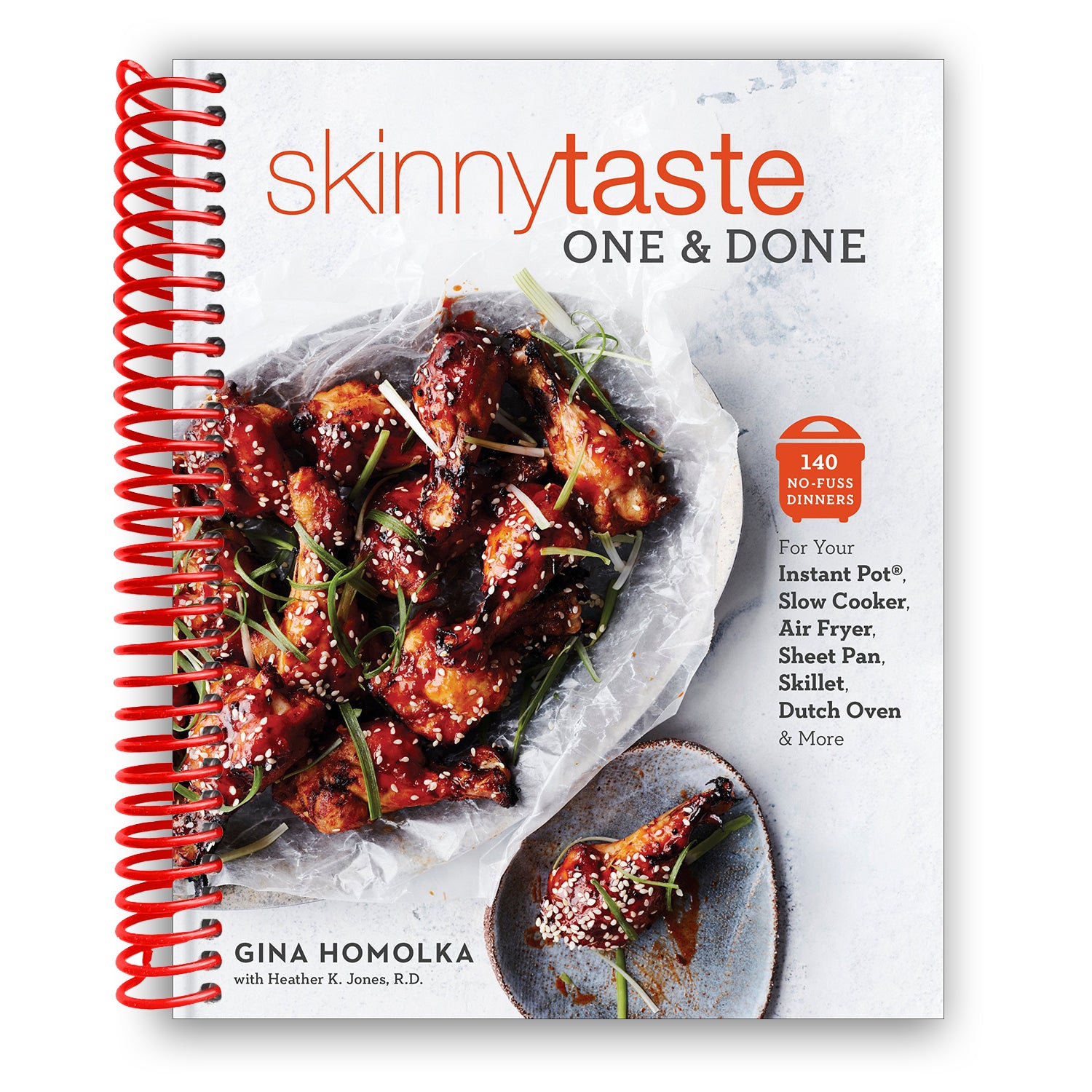 Gina Homolka: Skinnytaste Air Fryer Dinners: 75 Healthy Recipes for Easy  Weeknight Meals