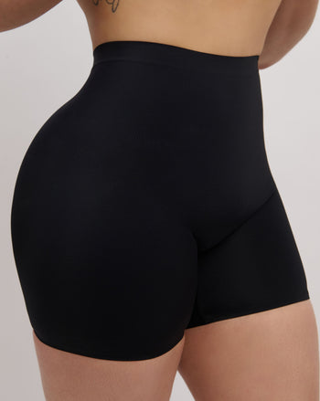 Curves Neoprene Slimming Black High Waisted Biker Shorts Shapewear Size  Medium - $15 - From Keri