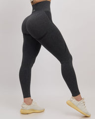 Sujey Scrunch Leggings - Grey – Fem Curves