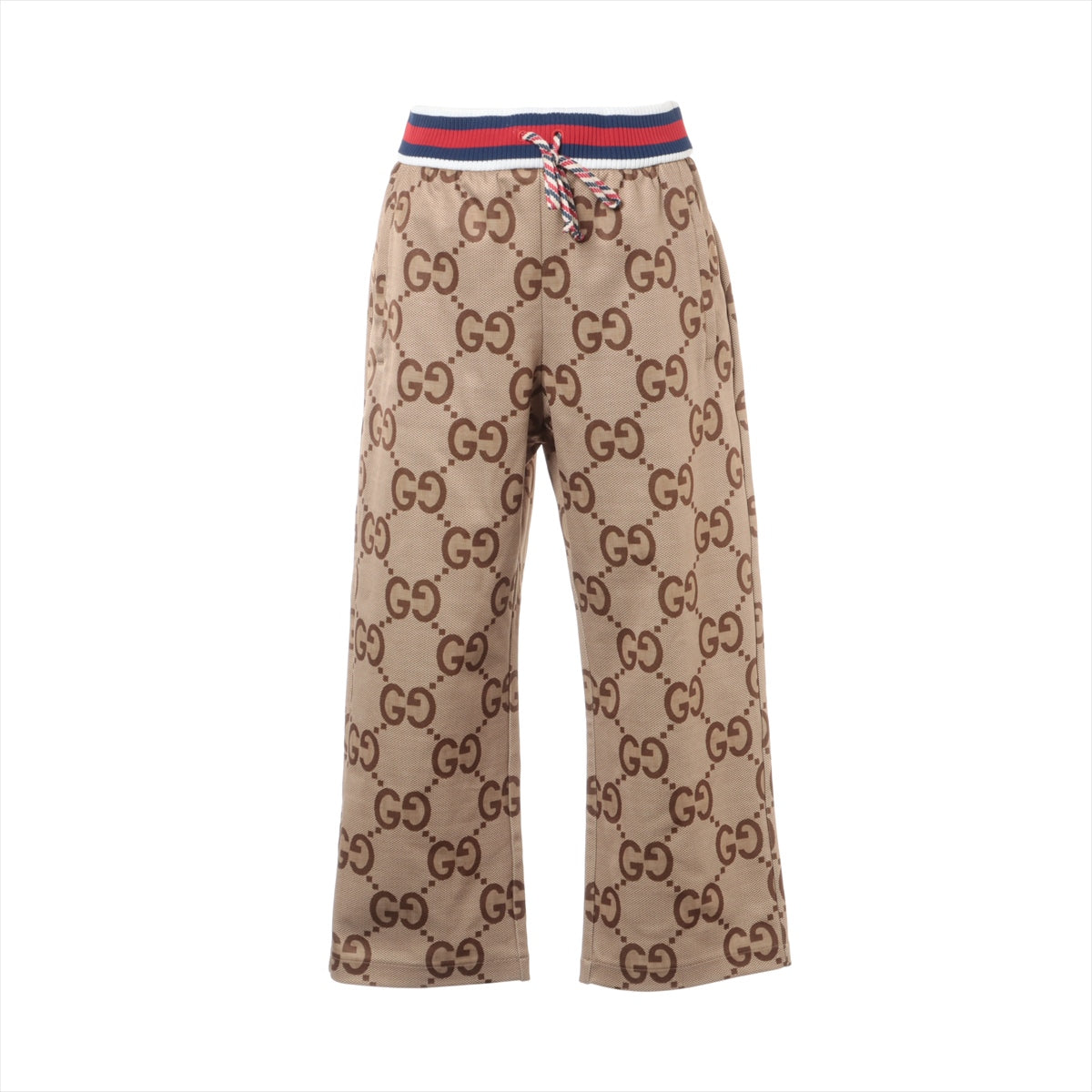 GG Supreme cotton-blend pants in beige - Gucci