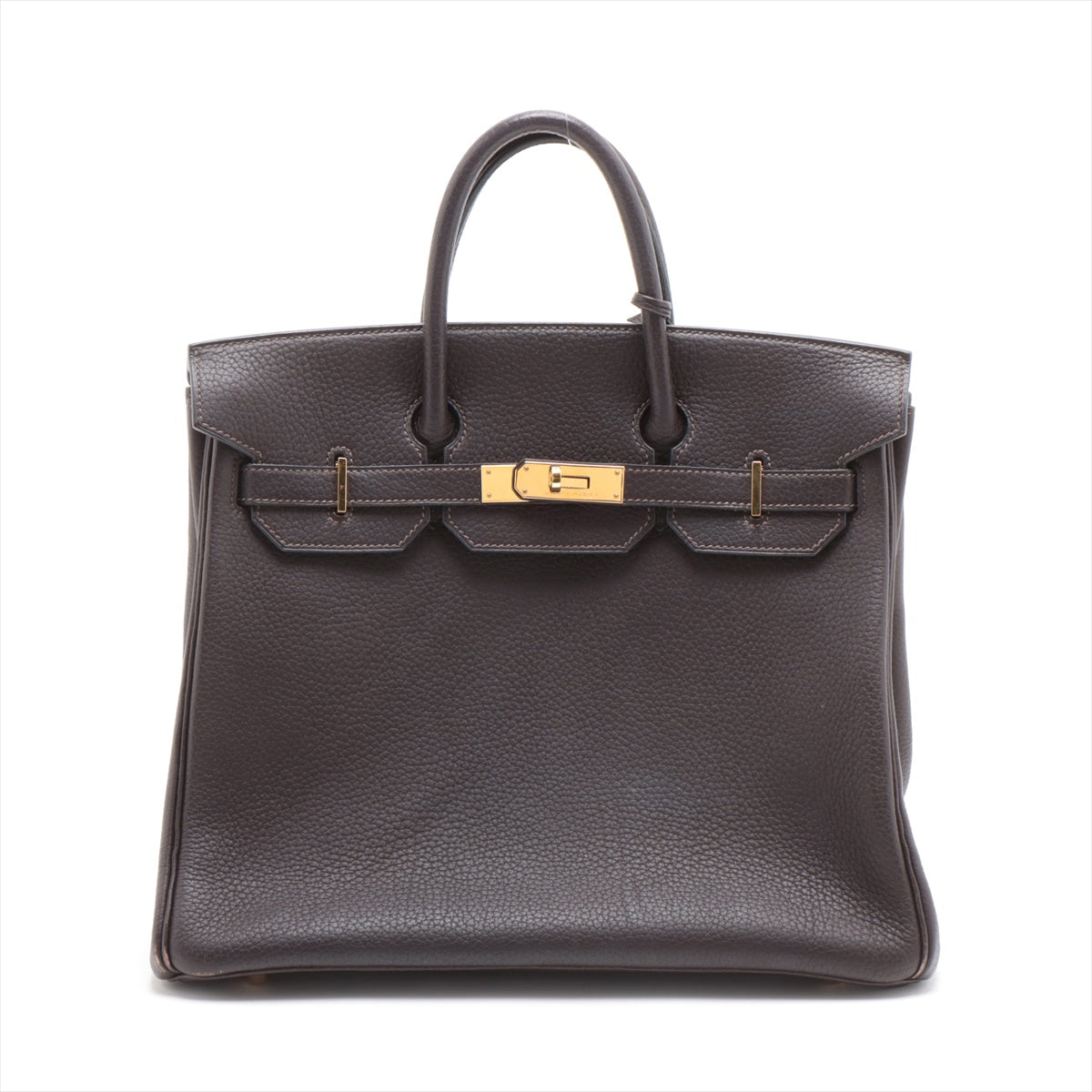 Hermès Haut A Courroies 32 Box calf Black Silver Metal fittings ...