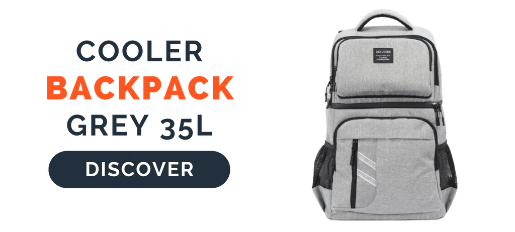 Cooler Backpack Grey 35L