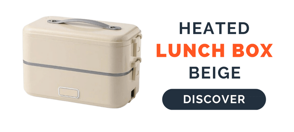 Heated Lunch Box Beige