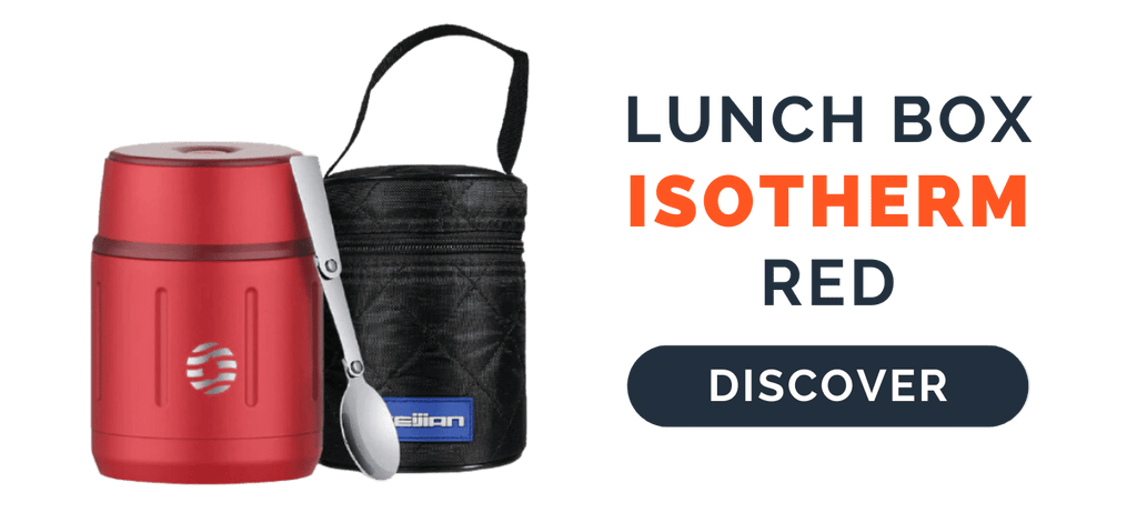 Lunch Box Isotherm Red