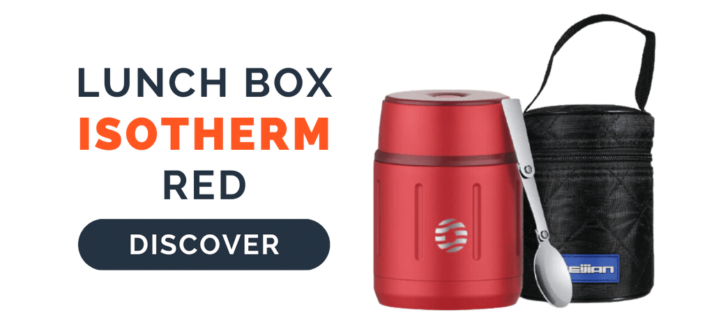 Lunch Box Isotherm Red