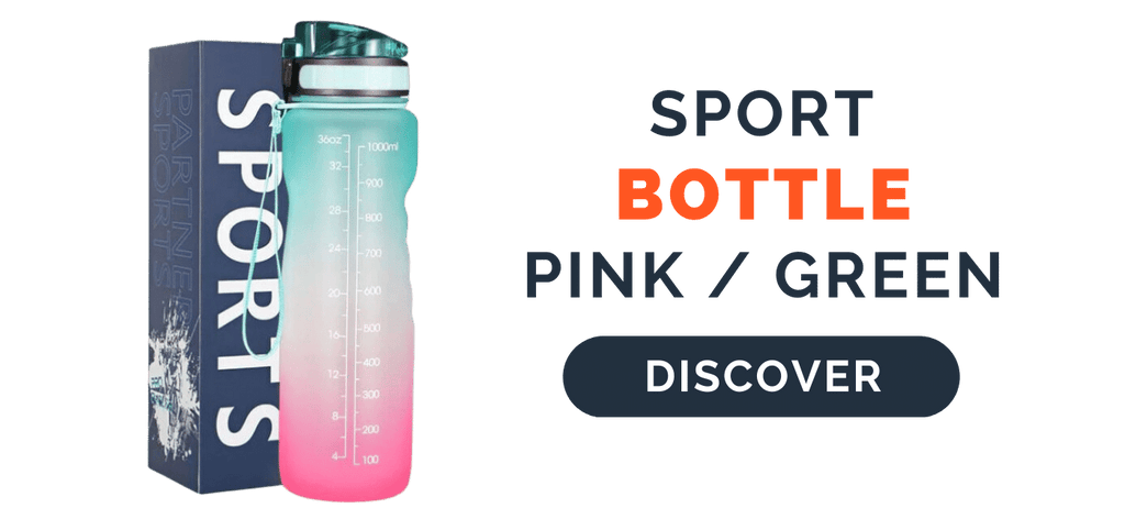 Sport Bottle 1L Pink / Green