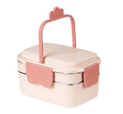Bento Lunch Box Inox, Lunch Box Isotherme Avec Compartiments