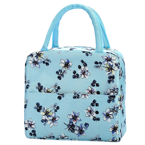 Sac Repas Isotherme Fleurs