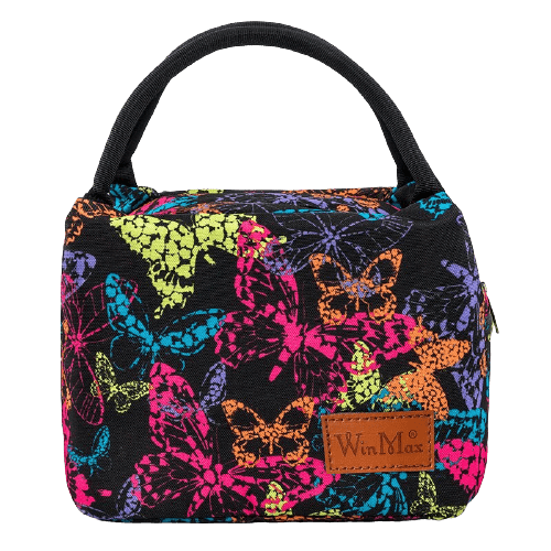 Lunch Bag Femme Fleurs ou Sac Repas Isotherme - Shine Boutique