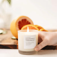 Slow North Grapefruit + Spearmint Scented Candle