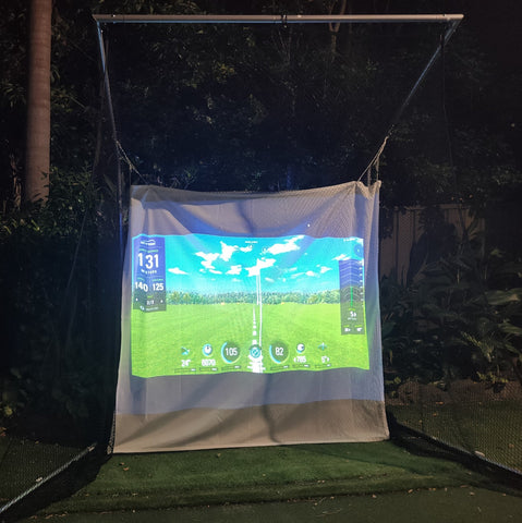 Kaizen Golf Full Swing Golf Net simulator