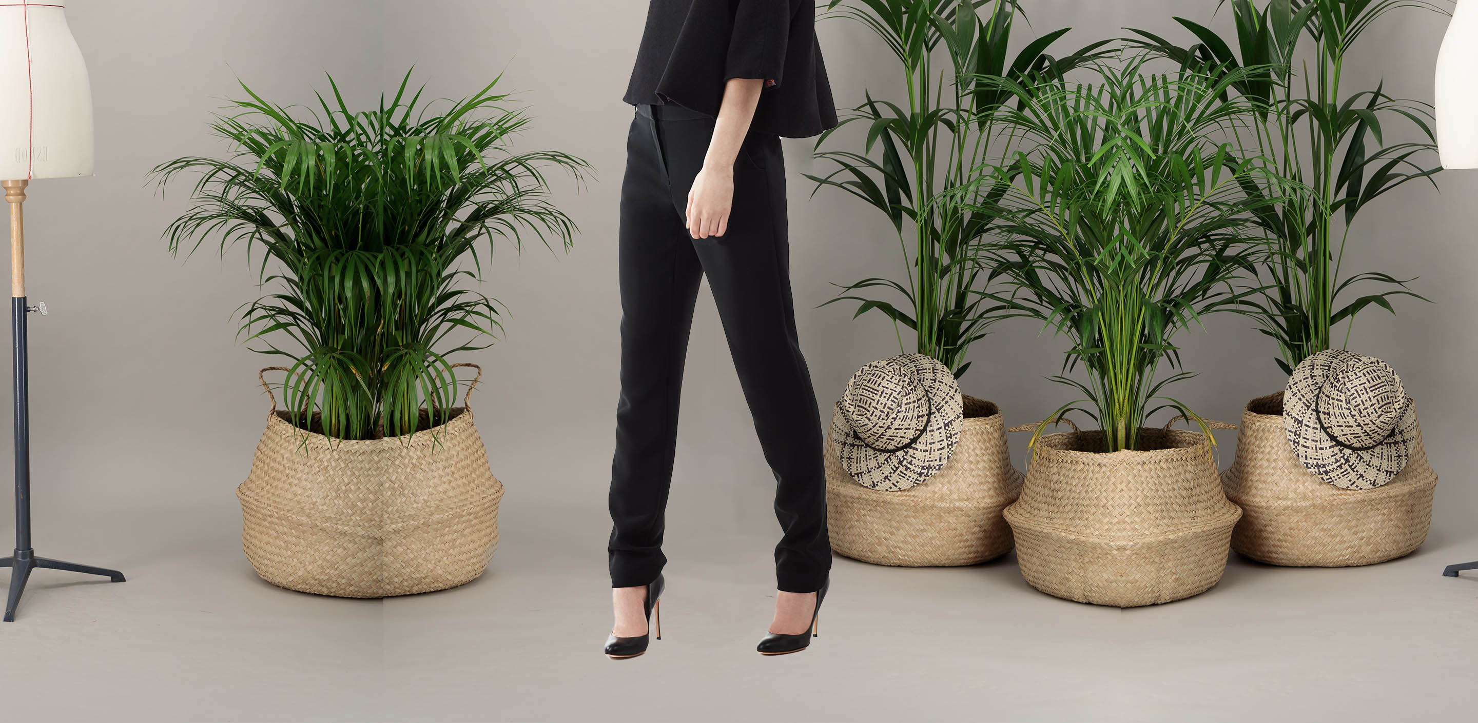 pantalon zephyr en crêpe de viscose noir 