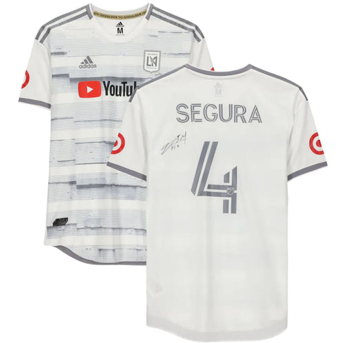 Tristan Blackmon LAFC Autographed Match-Used #27 White Jersey from the 2020  MLS Season