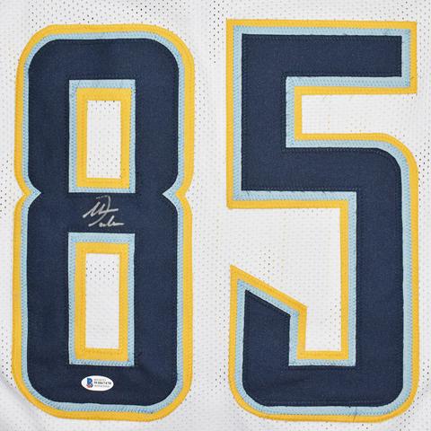 Antonio Gates Autographed San Diego Chargers Football NFL Jersey Becke –  Meltzer Sports