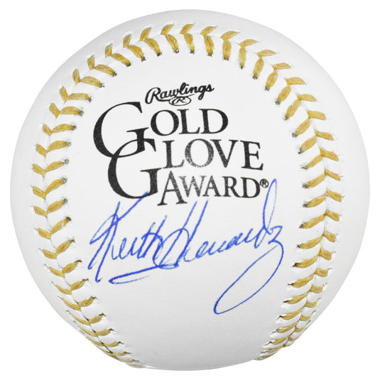 Andre Dawson Autographed Official Gold Glove Award Baseball
