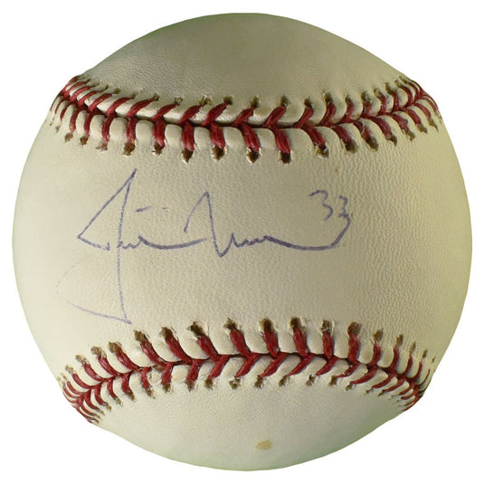 Paul Molitor Autographed Hall of Fame Official Major League Baseball JSA