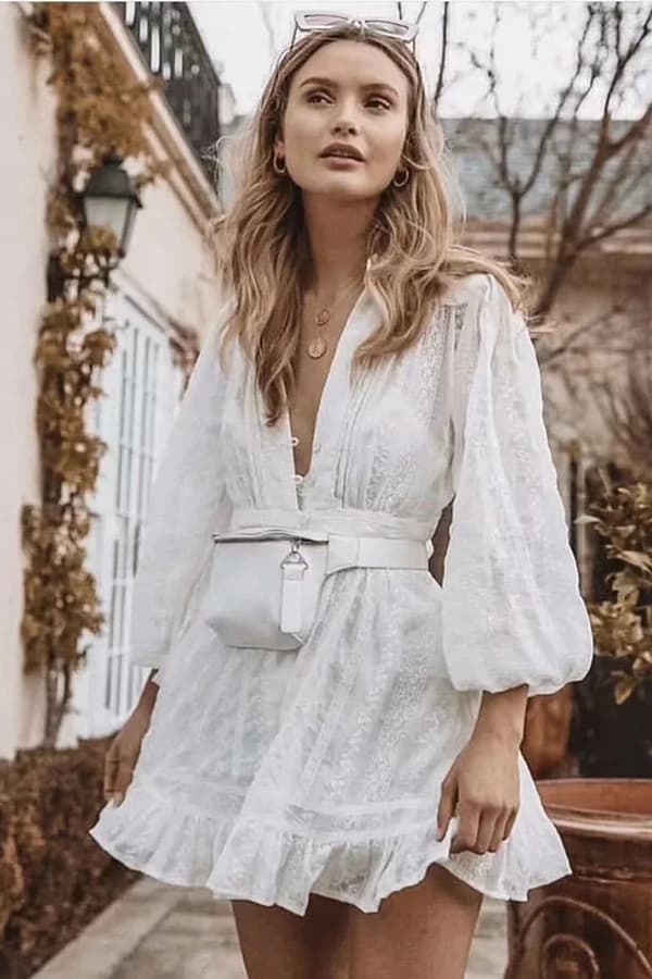 Vestido Blanco de Boho Chic – Boho Chic