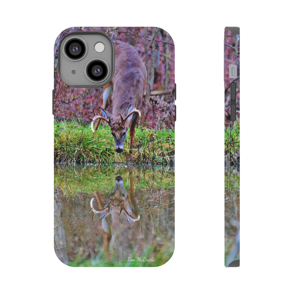 White Tale Buck- Impact-Resistant Cases