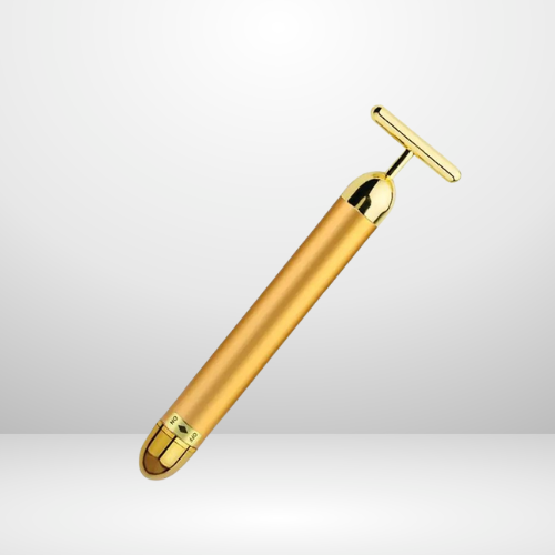 24K Gold Facial Roller Massager