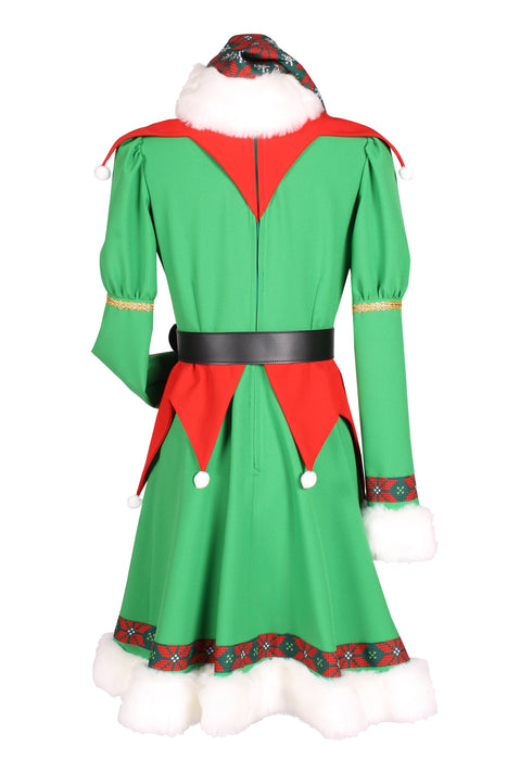 ontgrendelen Harmonie Huh Kerstelf kostuum Twinkle voor dames — Festival Feestartikelen