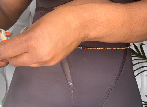 How to Tie Your Tie-On Waist Beads (Updated 2020) 