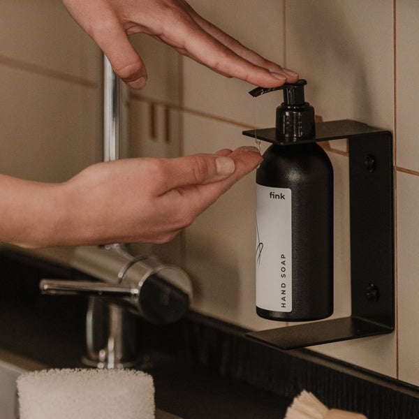 PLINT Soap + Brush Holder - Charcoal – Domaci