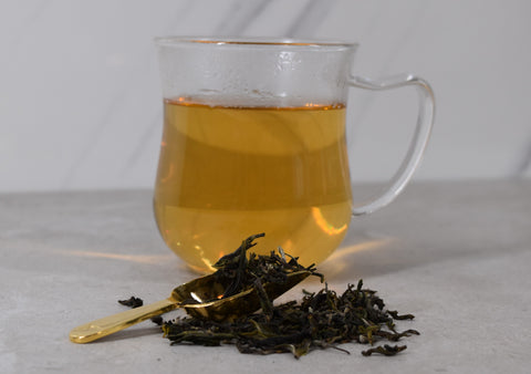 Cup of Darjeeling First Flush tea